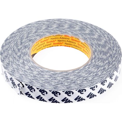 Ruban papier double face Translucide 3M 9086, 19mm x 50m x 0.19mm 16 N/cm ( Prix pour 1 )