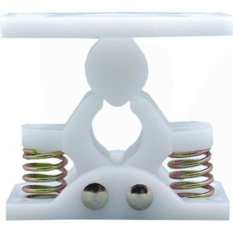 Arrêt de porte en plastique blanc pour caravane, camping-car, bateau, camping-car (1/5)