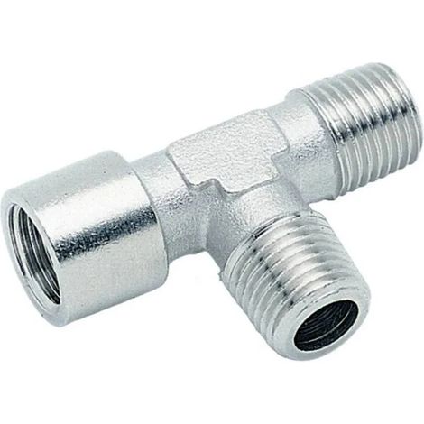 Raccord t-piece ich 40303 rosca interna 1 4 rosca externa R1 4