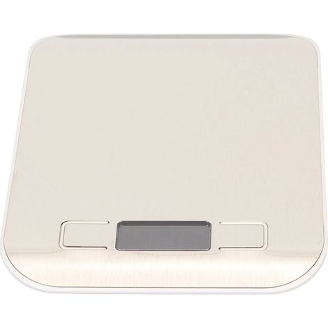 Balance de cuisine numérique, 1,1 g à 10 kg, en acier inoxydable avec écran LCD, fonction tare et conversion d'unités, idéale pour le café et le barbecue - Accessoires de cuisine