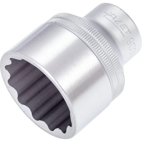 Hazet 900Z-34 Inserto Chiave a Bussola Doppio Esagono, Argento, Attacco Quadro, Cavo, 12.5 mm 1/2 di Pollice (1/2)