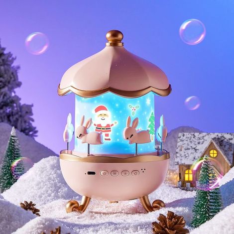 QAZQA Veilleuse Bébé Projecteur Ciel Etoile,Veilleuse Enfant Veilleuse Musicale et Lumineuse,6Thèmes Veilleuse Licorne,360°Rotation LED Veilleuse Lampe,Kawaii Deco Bébé Fille Noël Cadeau