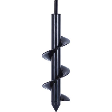Spiralbohrer, praktisches Pflanzwerkzeug, Löcher graben, tief kultivieren, Sechskant-Zwiebelbaumbohrer, Pflanzgefäßbohrer (Ø 80 x 250 mm)