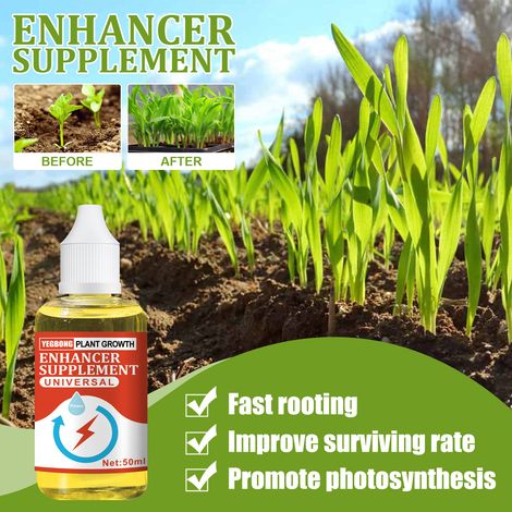 Solution nutritive pour plantes - Engrais concentré pour plantes, fleurs, fruits, légumes et plantes en pot - 50 ml (1/5)