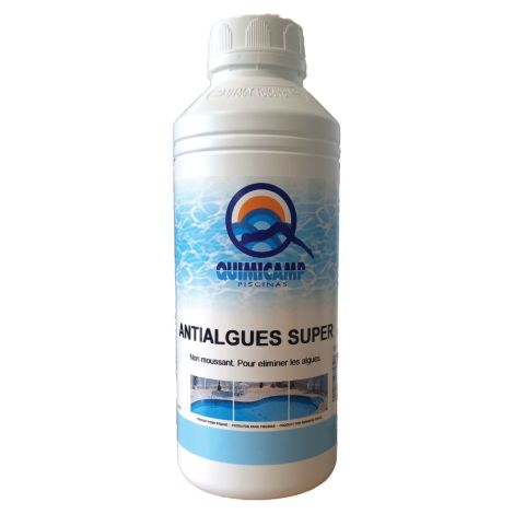 Tratamiento piscina quimicamp f200301 líquido anti algas sin espuma