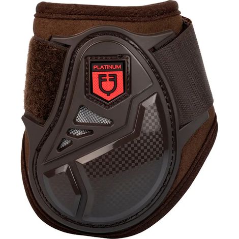 Botas de menudillo Equestro marrón ergonómicas transpirables (1/3)