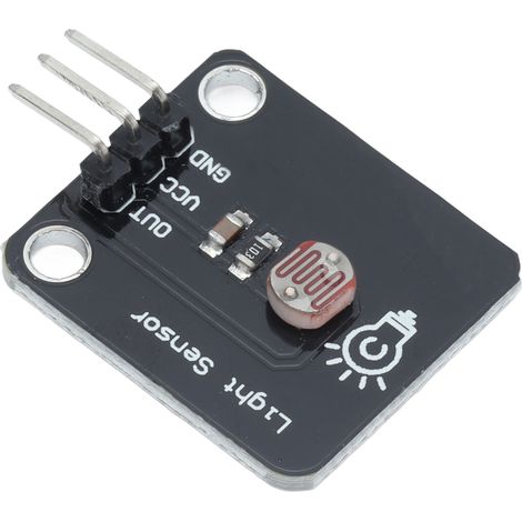 Capteur de luminosité photosensible 3.3-5V, module stable à faible consommation, sortie fiable, grande adaptabilité pour détection de lumière ambiante (1/5)