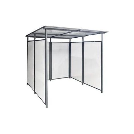Offener Fahrrad - / Multifunktionsunterstand 227 x 223 x 212 cmSTRECKE (1/2)