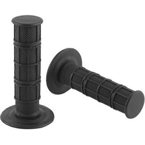 Poignées de guidon universelles pour moto, motocross, quad et dirt bike (11 couleurs disponibles) - Noir (1/5)