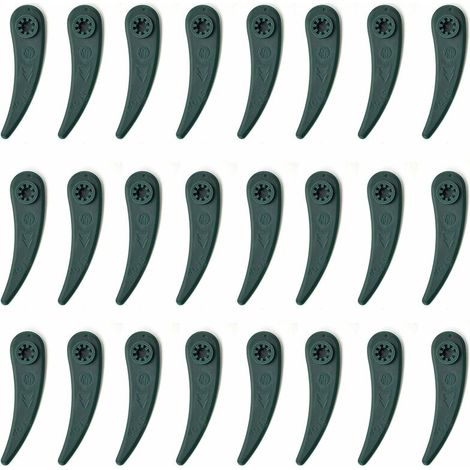 Lot de 24 lames de rechange en plastique pour coupe-bordures Bosch Durablade Art 23-18 LI Art 26-18 LI (1/5)