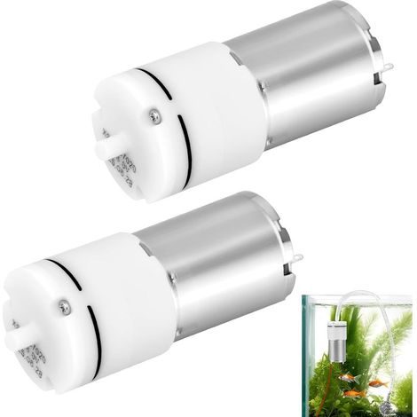 Moteur de pompe à air 6 V CC pour aquarium Circulation de l'oxygène, micro pompe à air 370 pour sphygmomanomètre masseur (1/5)