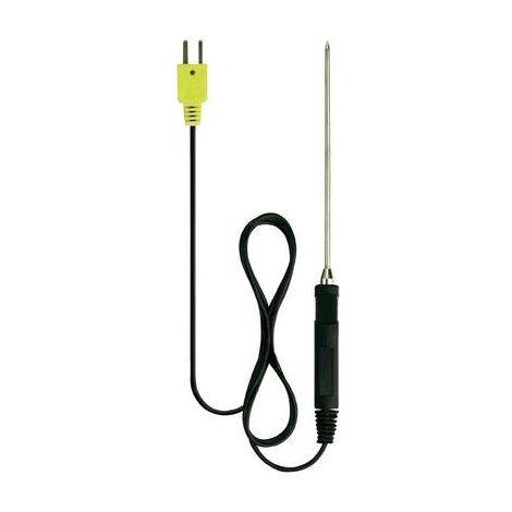 Sonda de temperatura Benning tubo V4A 210 mm plata