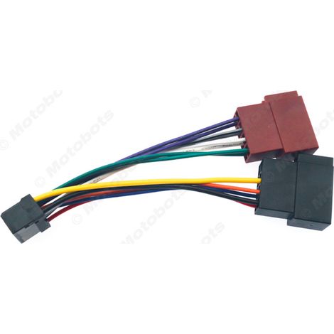 Suitable for Alpine to ISO car audio conversion cable, car audio CD/DVD conversion cable power cord (1/4)