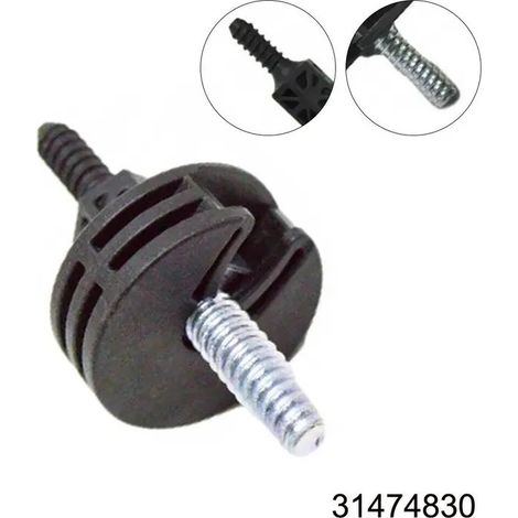 31474830 Vis de fixation double pour capot moteur, compatible avec les modèles V40, V60, S90, LXC90 et XC60 (1/5)