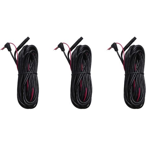 Cable de extensión de lente trasera para grabadora de conducción GPS de 9 metros de longitud (3 unidades, 5 pines, 5 orificios) (1/5)