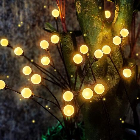 Décoration Lumineuse Solaire Forme Bouquet – 8 LED (1/5)