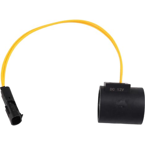 Bobine de vanne solénoïde AT163482, compatible avec les pièces de machines de construction/accessoires de chargeuse 300D, 310D et 315D. (1/5)