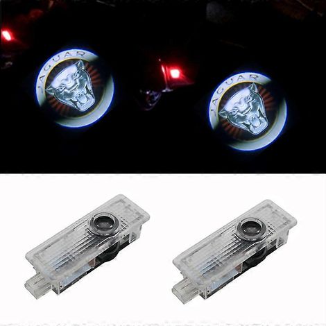 2 pièces pour Jaguar Jaguar bienvenue lumière Xe/xel/xfl/f-type lampe de projection radiale de porte modifier (1/4)