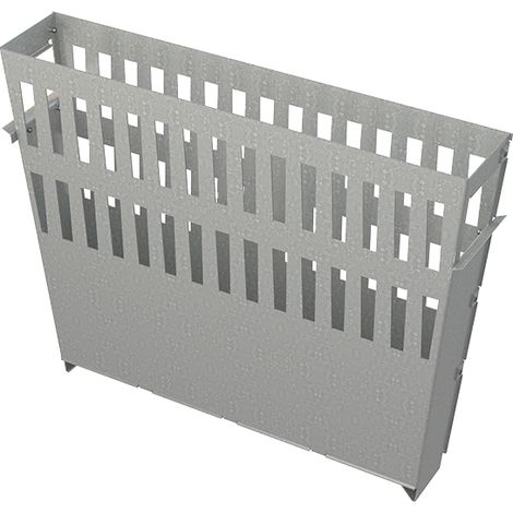 Panier de collecte Alcadrain grand, en acier galvanisé pour caniveau de drainage (1/2)