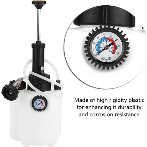 Manueller Ablass von Brems- und Kupplungsflüssigkeit (3 l) mit Universaladapter (1/5)