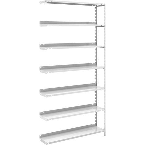 hofe, Rayonnage de bureau à boulonner gris clair RAL 7035,