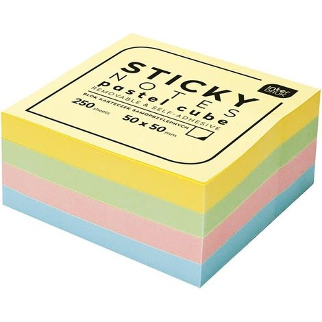 Post-it 50x50mm 250K pastello