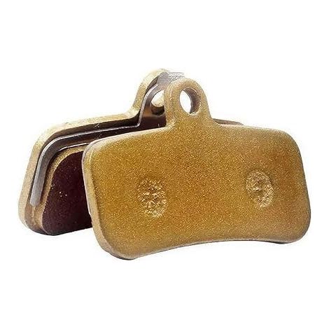 Lntyq 2x Plaquettes de frein moto, pour plaquettes de frein moto légères Be-e-Sur-Ron Gold avec épaisseur de 4 mm/0,15" (1/5)