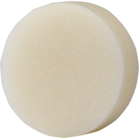 Draper 20356 Medium-Light Polishing Pad, 80mm, White