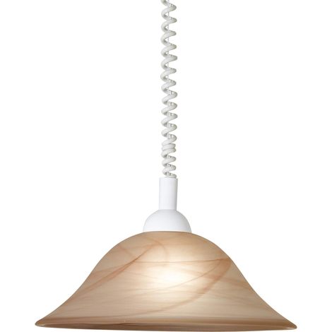 Eglo Albany Lampada Cucina a Sospensione Regolabile in Altezza, Marrone (1/3)
