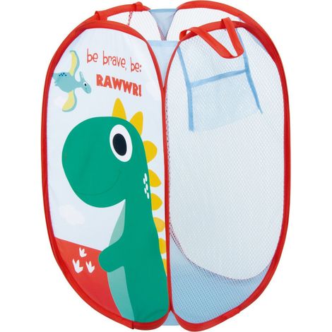 Conteneur de rangement pliable Dinosaures - 36x36x58 cm (1/3)