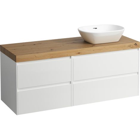 LAUFEN LANI Plan de toilette chêne sauvage incl. meuble