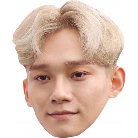 Masque en carton - Groupe de Musique KPOP EXO Chen