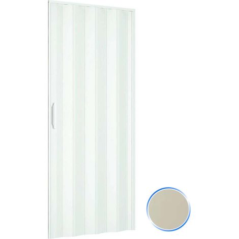 Falttür in PVC mod. Simona Elfenbein 1140 82x220 cm