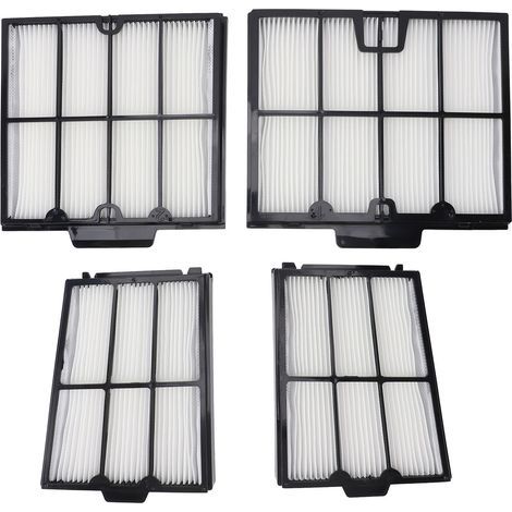 4 x Panneaux de Filtres Ultra Fins 9991467 R4 – Compatible Dolphin Active 20/Explorer E30 – Matériau PP/PET/Carbone Actif (1/5)
