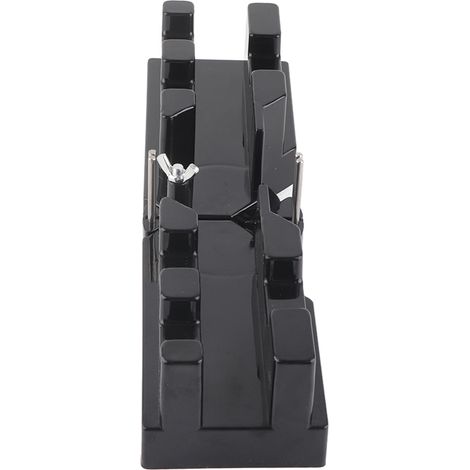 Gabarit de Coupe Angulaire 2-en-1 en ABS Durable, Outil de Mesure de Précision pour Travaux de Menuiserie (1/5)