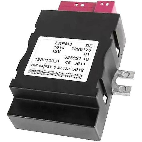 Module de commande de pompe à carburant pour BMW Série 1, 3 et 4 E60, 61, 81 et 90 (2006-2012) - Référence : 7229173