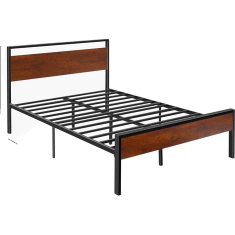 Struttura letto, struttura in metallo, contenitore sotto il letto, completo (1/2)