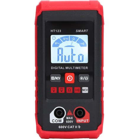 Automatisches digitales Multimeter, Spannungs- und Widerstandsmesser, elektrisches Voltmeter (1/5)