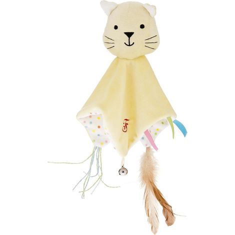 Dudu kitten jouet pour chat en chenille avec clochette 3 pièces