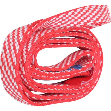 Sangle d'escalade Camnal 60 cm pour extérieur, sangle haute résistance, corde plate d'alpinisme, rouge (1/5)