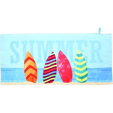 Quick-Drying Beach Towel in Superfine Fiber, Portable Bath Towel for Summer Parties, Comfortable Experience and Soft Texture (1/5)