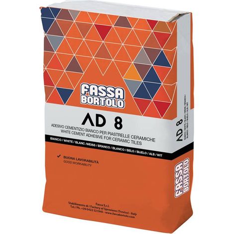 COLLANTE MONOCOMPONENTE 'AD8' Kg. 5