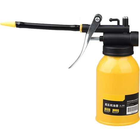 1 Distributeur d'huile manuel, Réservoir métal 300 ml, Pompe haute pression, Entretien voiture moteur (1/5)