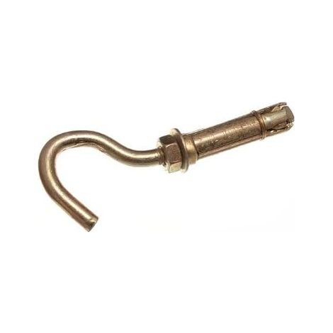 Lot de 24 boulons d'ancrage de maçonnerie en acier YZP 10 mm