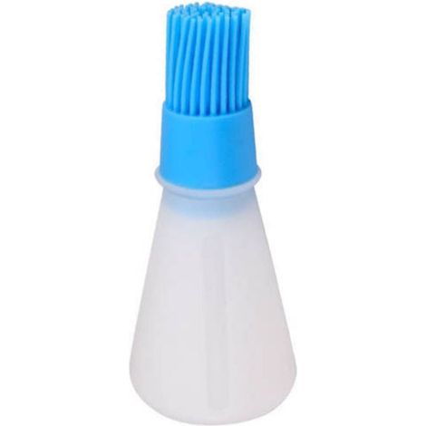 Brosse À Huile En Silicone - Bouteille Avec Couvercle Et Échelle Précise - Pour Barbecue Pâtisserie Cuisson - 4 Pièces (1/5)