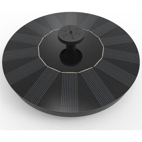 Fontaine solaire Solatec, pompe solaire 1,4 W - pompe submersible pour bassin, piscine, jardin, aquarium., AAFGVC