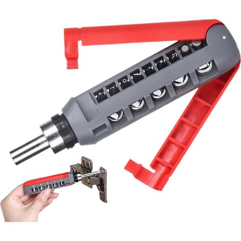Small ratchet screwdriver set - multi-bit ratchet screwdriver - strong precision non-slip tool with multi-functional grip for DIY electronics and furniture repair (1/5)