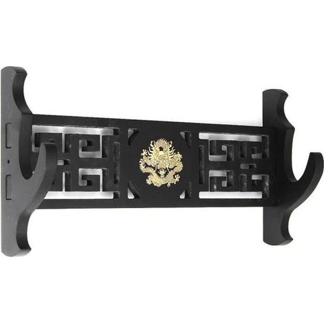 Étage Universel Porte Couteau Samouraï Épée Katana Support Présentoir Stand Affichage Mural -Motif Dragon (1/4)