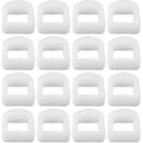 Water fountain and dispenser for cats, pack of 24 replacement foam filters for cat and dog water fountains, suitable for drinking water
