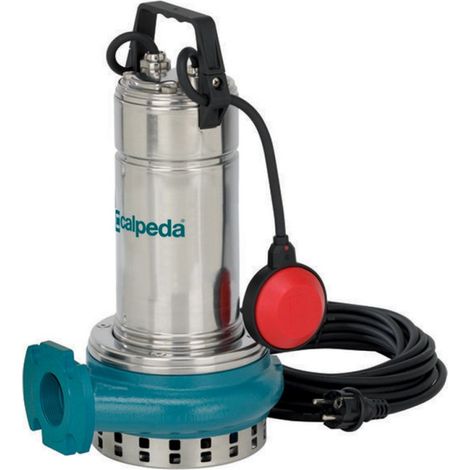 Pompe de relevage Calpeda GQR103210 0,45 kW sortie horizontale jusqu'à 18 m3/h triphasé 380V (1/5)